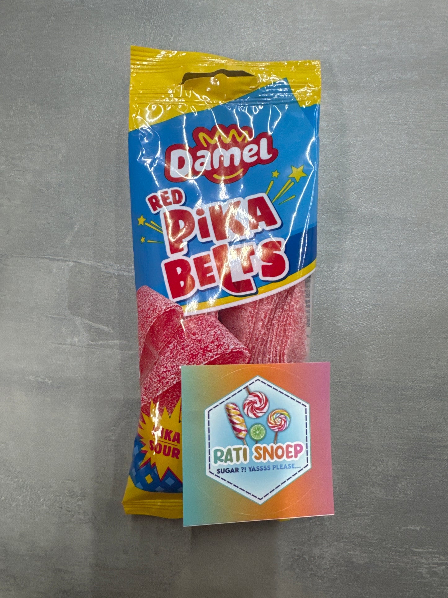 Damel zure matten aardbei 90gr