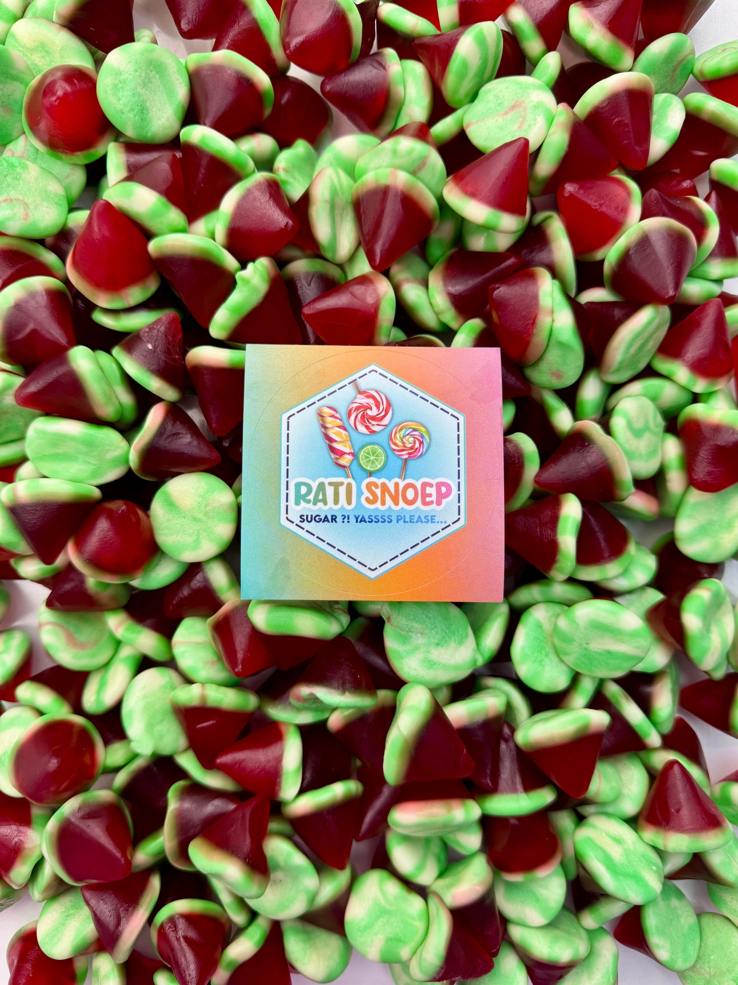 Jelly strawberry Cones