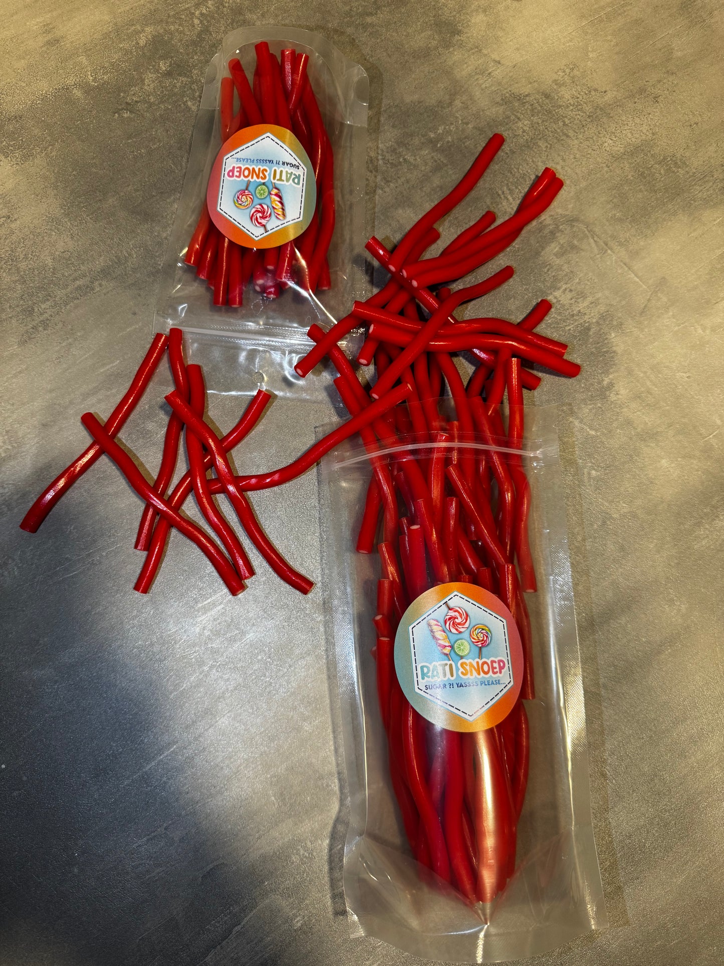 Dynamiet staafjes aardbei