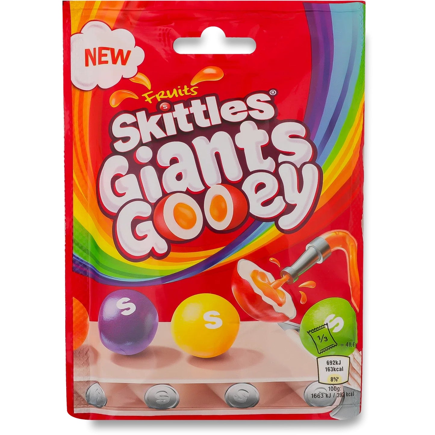Skittles giants gooey 132gr