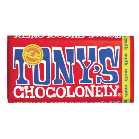 Tony's chocolonely melk 180gr