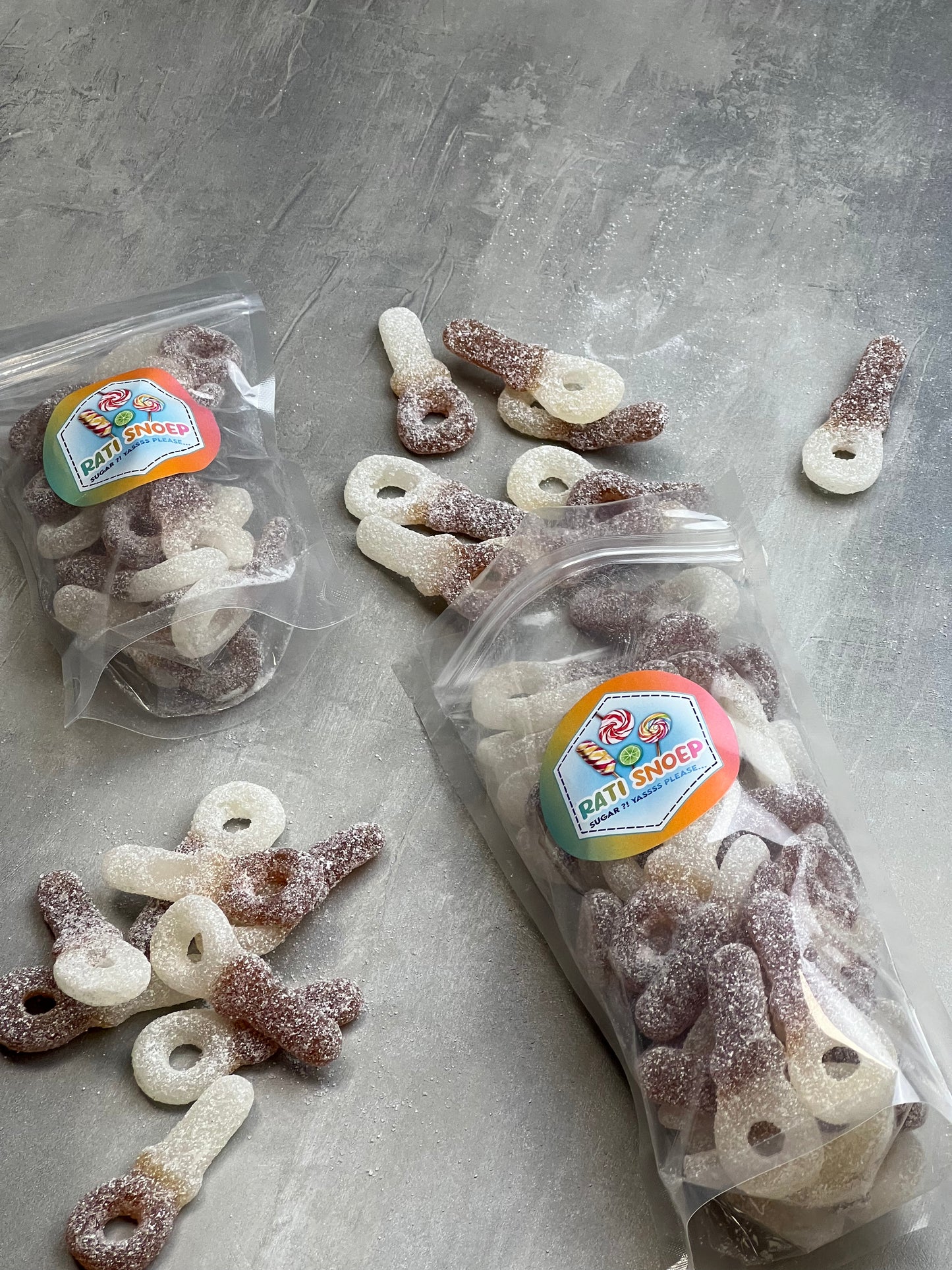 Sprudelnde Cola-Tutters