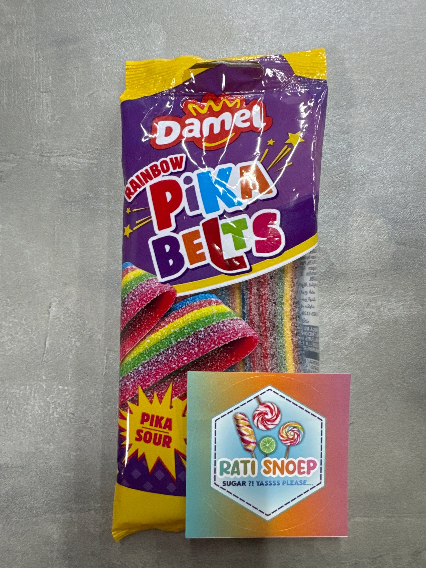 Damel zure matten rainbow 90gr