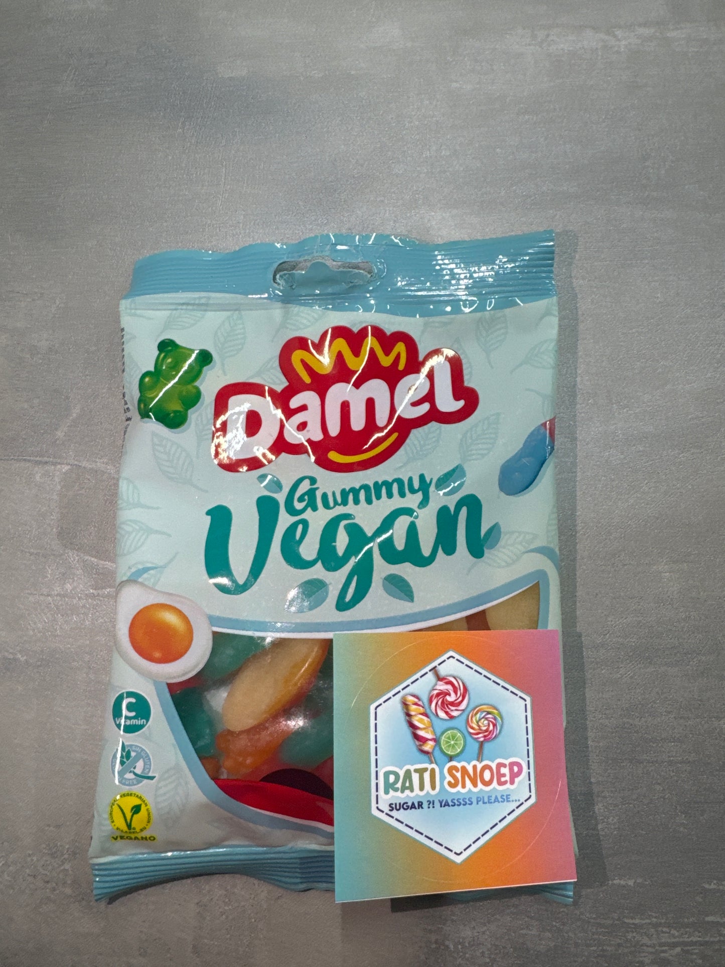 Damel vegan gummy shiny 120gr