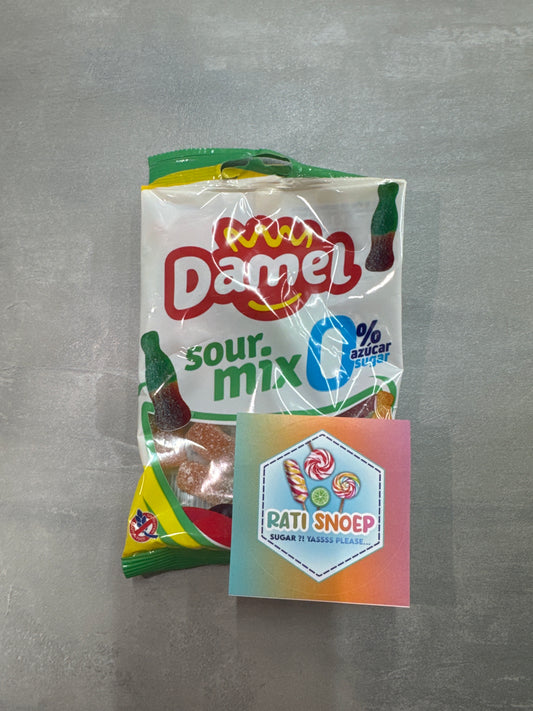 Damel sour mix suikervrij 90gr