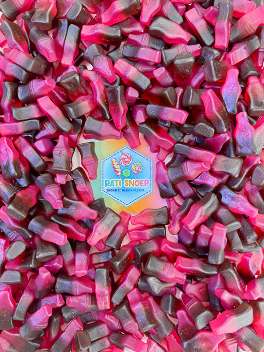 Cherry-Cola-Flaschen