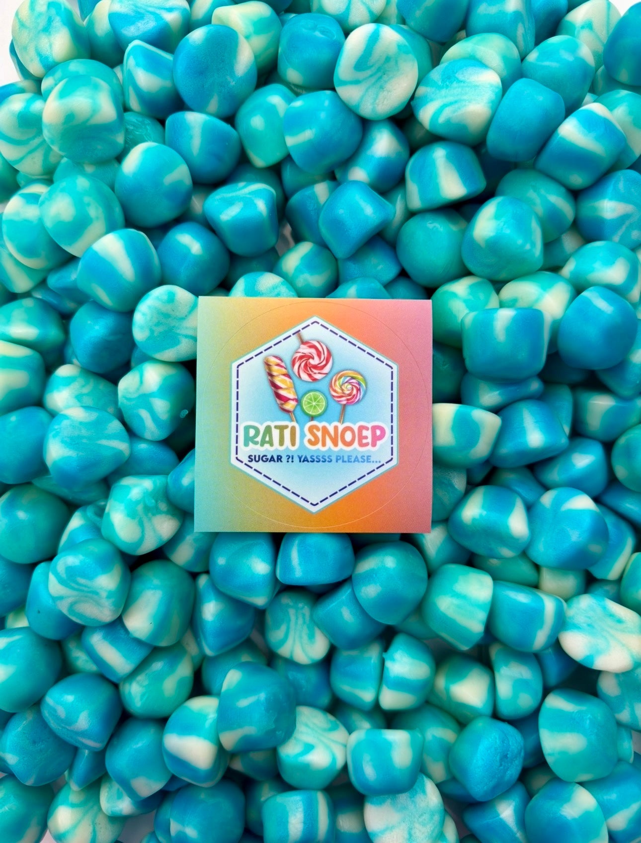 Jelly Blue Twist Kisses