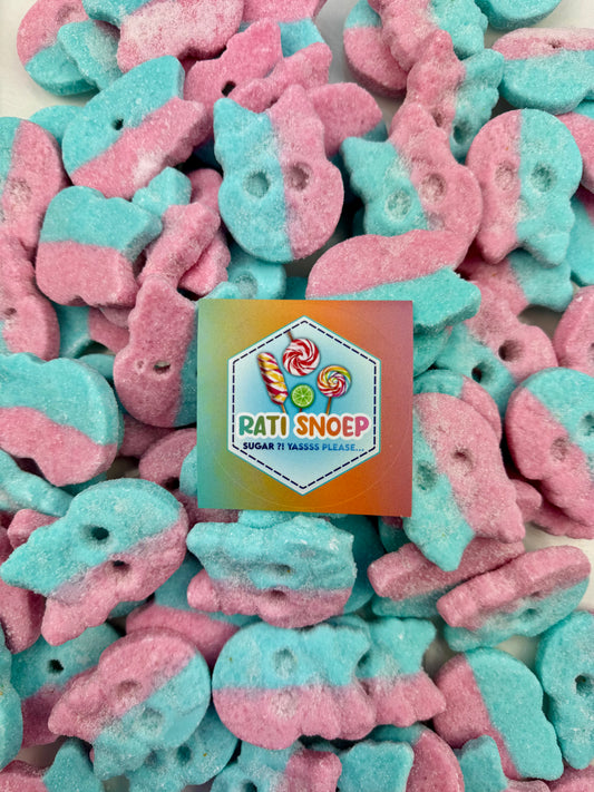 Bubs Sour Bubblegum Skulls