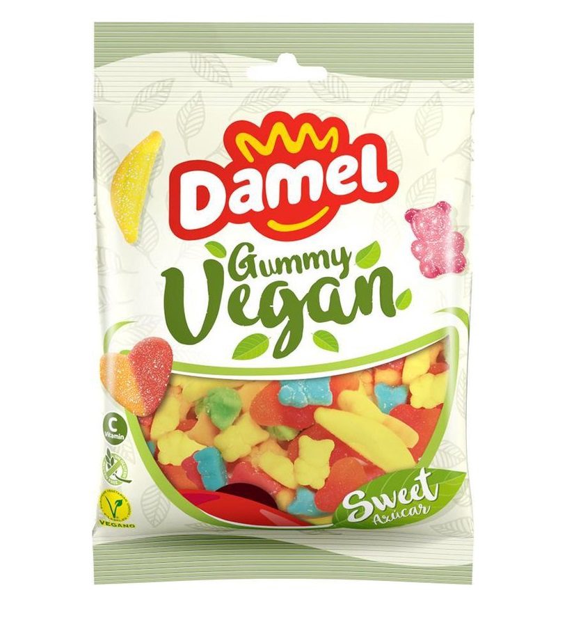 Damel gummy vegan gesuikerd 120gr