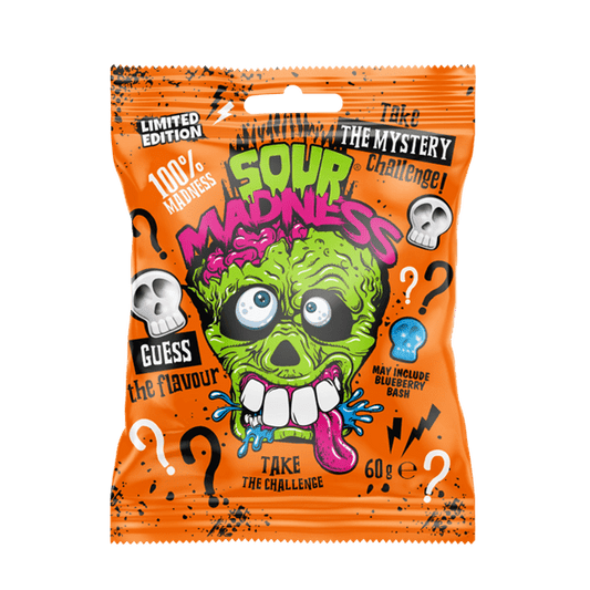 Sour madness oranje 60gr