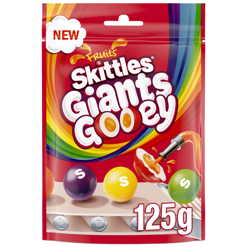 Skittles giants gooey 132gr
