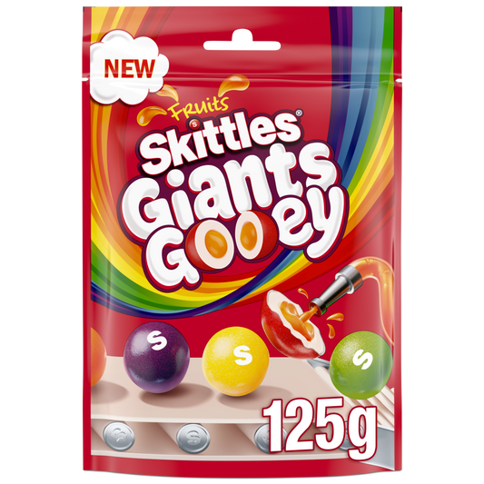 Skittles giants gooey 132gr