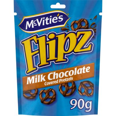 Flipz Milk chocolade 90gr