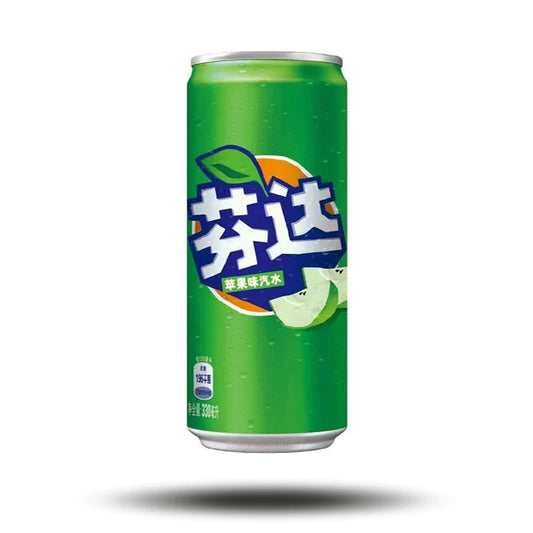 Fanta green apple 330ML China incl. Statiegeld