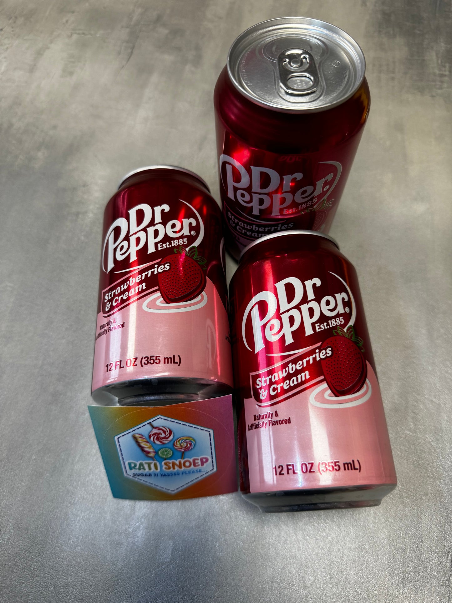 Dr pepper strawberries & cream